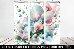 Shiny Sweet Pea 20 Oz Tumbler Product Image 2