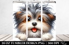Crazy Looking Havanese Watercolor Design|20 Oz Tumbler Product Image 2