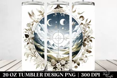 Digital Painting Witch | 20 oz Tumbler Product Image 2