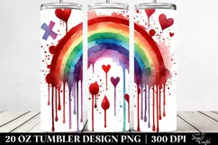 Valentines 20 Oz Tumbler Png Product Image 2