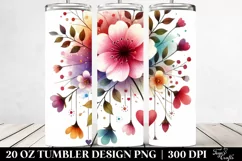 Spring 20 Oz Tumbler Png Product Image 2