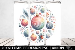 Colorful Pastel Christmas Clipart Product Image 2
