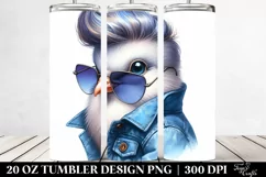 Vibrant Baby Dove Model|20 oz Tumbler Product Image 2