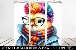 Stylish Baby Chicken in Winter Outfit Product Image 2