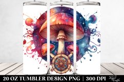 Magical Celestial Mushroom Clipart Product Image 2