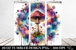 Magical Celestial Mushroom Clipart Product Image 2