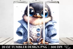 Cute Funny Baby Bird | 20 oz Tumbler Product Image 2