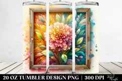 Pastel Wooden Marigold | 20 oz Tumbler Product Image 2