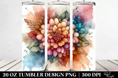 Pastel Wooden Marigold | 20 oz Tumbler Product Image 2