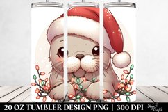 Cute Baby Walrus in Lights Clipart Product Image 2