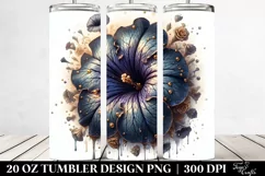 Detail Petunia Glossy | 20 Oz Tumbler Product Image 2