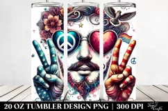 Valentines 20 Oz Tumbler Png Product Image 2