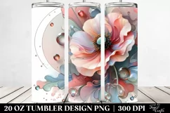 Shiny Poppy Art | 20 oz Tumbler Product Image 2