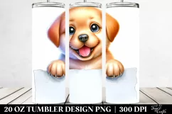 Baby Labrador Retriever Smiling, PNG Product Image 2
