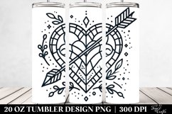 Valentines 20 Oz Tumbler Png Product Image 2