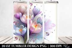 Shiny Crocus Art | 20 oz Tumbler Product Image 2