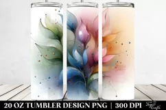 Shiny Tulip Clipart, Transparent 20 Oz Tumbler Product Image 2