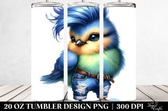 Cute Baby Bird Posing | 20 oz Tumbler Product Image 2