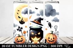Simple Funny Cauldron Clipart 20 Oz Tumbler Product Image 2