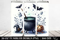 Simple Funny Cauldron Clipart 20 Oz Tumbler Product Image 2