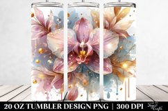 20 Oz Tumbler Sublimation | Shiny Orchid with Metallic Product Image 2