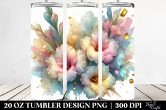 Shiny Gladiolus Art | 20 oz Tumbler Product Image 2