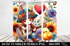 Spring 20 Oz Tumbler Png Product Image 2