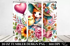 Spring 20 Oz Tumbler Png Product Image 2