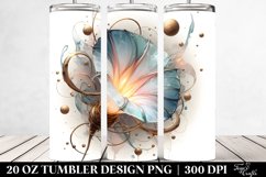 Shiny Morning Glory Tumbler Product Image 2