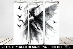 Washed Gothic Fairy | 20 oz Tumbler Product Image 2