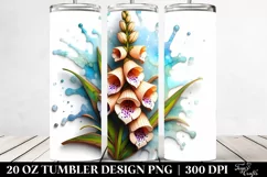 Wooden Foxglove Tumbler Product Image 2