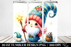 Colorful Cute Gnome | 20 oz Tumbler Product Image 2