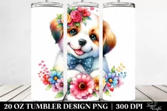 Colorful Cute Dog | 20 oz Tumbler Product Image 2