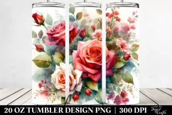 Colorfull Red Roses | 20 oz Tumbler Product Image 2
