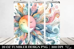 Colorful Whimsical Sun | 20 Oz Tumbler Product Image 2