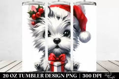 Winter Baby West Highland White Terrier, PNG Product Image 2