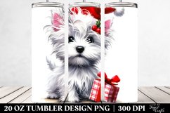Expressive Baby West Highland White Terrier PNG Product Image 2
