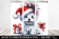 Expressive Baby West Highland White Terrier PNG Product Image 2