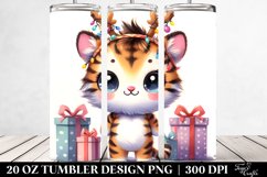 Expressive Baby Tiger PNG Product Image 2