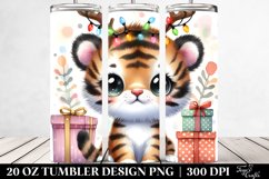Expressive Baby Tiger PNG Product Image 2