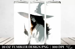 Simple Witch Tumbler Design | 20 oz Tumbler Product Image 2