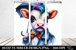 Vibrant Baby Cow Umbrella Tumbler Product Image 2