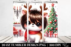 Expressive Baby Japanese Chin PNG Product Image 2