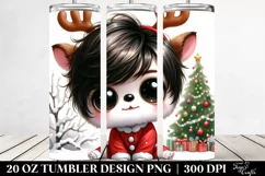 Expressive Baby Japanese Chin PNG Product Image 2