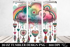 Valentines 20 Oz Tumbler Png Product Image 2