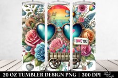 Spring 20 Oz Tumbler Png Product Image 2