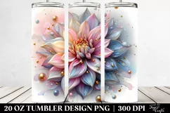 Shiny Dahlia 20 Oz Tumbler Product Image 2