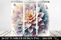 Shiny Dahlia 20 Oz Tumbler Product Image 2
