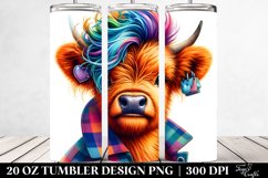 Goofy Baby Highlandcow Tumbler Product Image 2