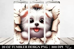 Cute Funny Maltese | 20 oz Tumbler Product Image 2